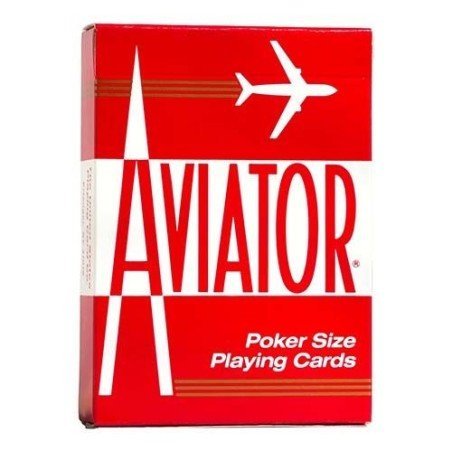 Aviator – Vermelho Baralho de The U.S. Playing Card CO.