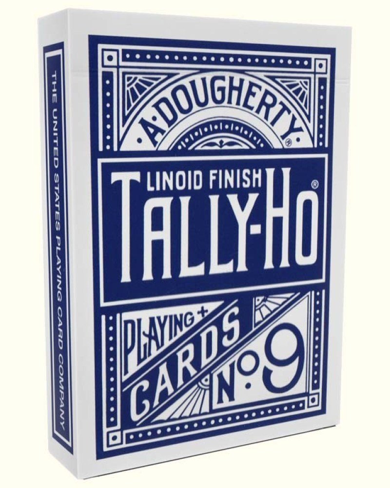 Tally-Ho Fan Blau – Spielkarten