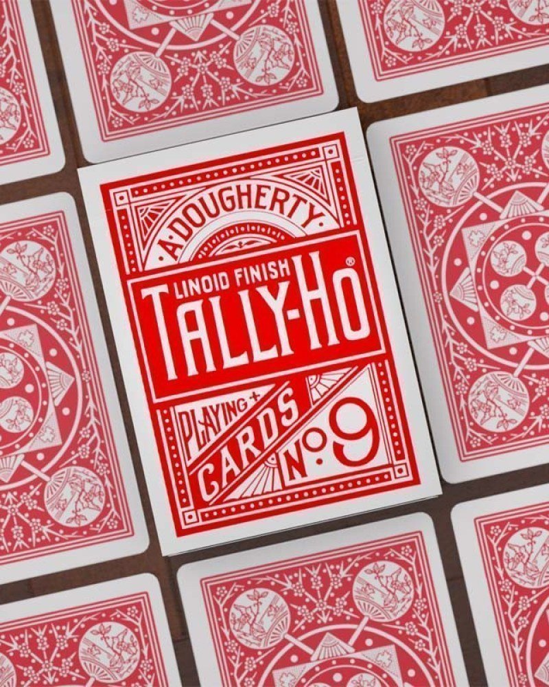 Tally-Ho Fan Rouge – Jeu de cartes - image 3 sur 5