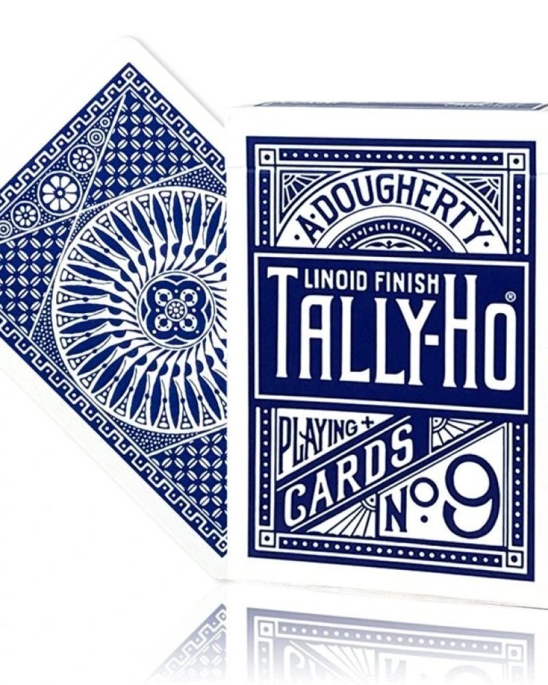 Tally-Ho Circle Blau – Spielkarten