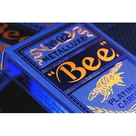Bee MetalLuxe – Blau | Bee Metall-Spielkarten