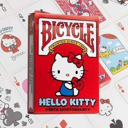 Bicycle Hello Kitty 50. Jubiläum Spielkarten