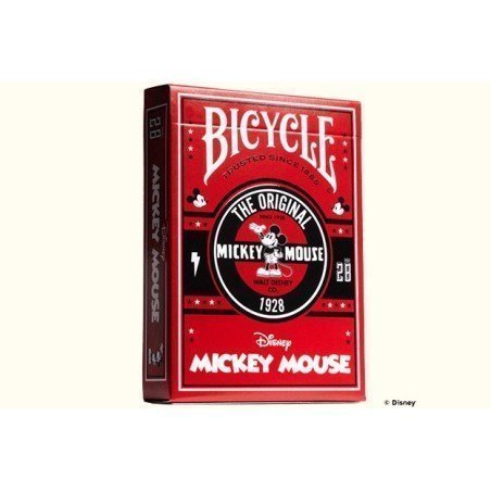 Bicycle Disney Classic – Mickey Mouse (Vermelho) Baralho de Cartas