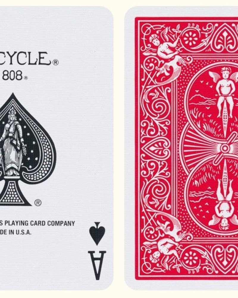 Bicycle Standard Rosso – Carte da Gioco - immagine 2 di 4