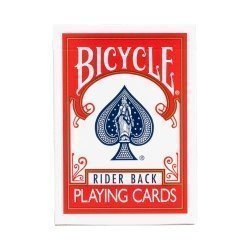 Bicycle Rider Back Rojo