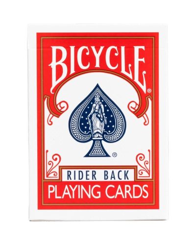 Bicycle Rider Back (Modelo Anterior) Vermelho – Baralho de Cartas