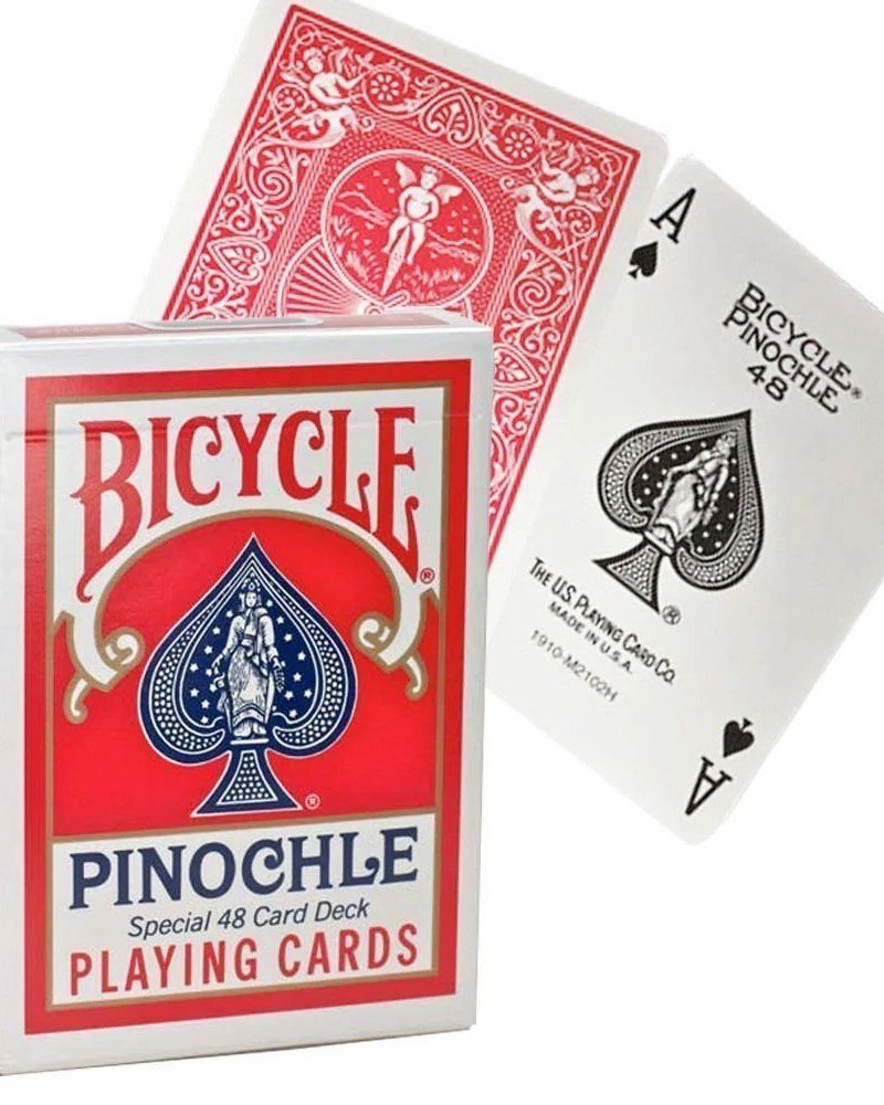 Bicycle Pinochle Rot – Spielkarten - image 2 of 2