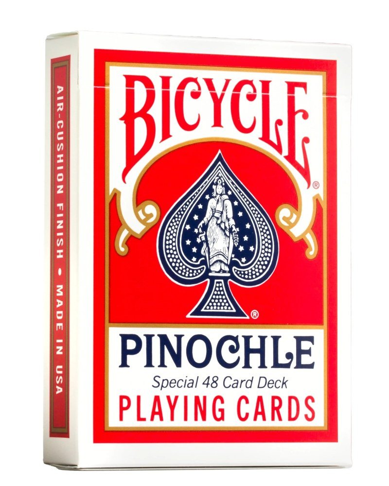 Bicycle Pinochle Rosso – Carte da Gioco