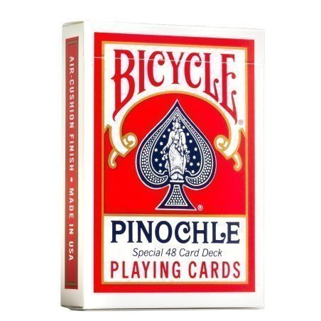 Bicycle Pinochle Rosso – Carte da Gioco
