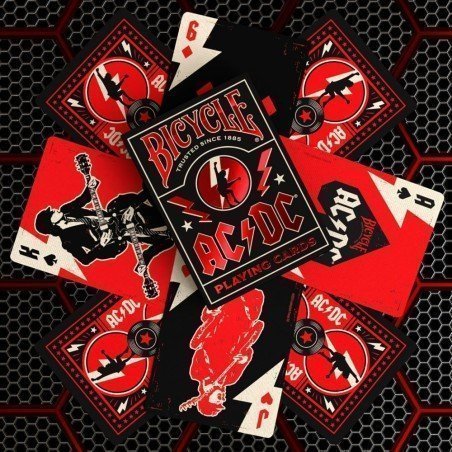 Bicycle AC/DC Spielkarten – Offizielles Deck