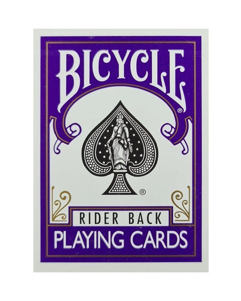 Bicycle Purple Back – Playing Cards