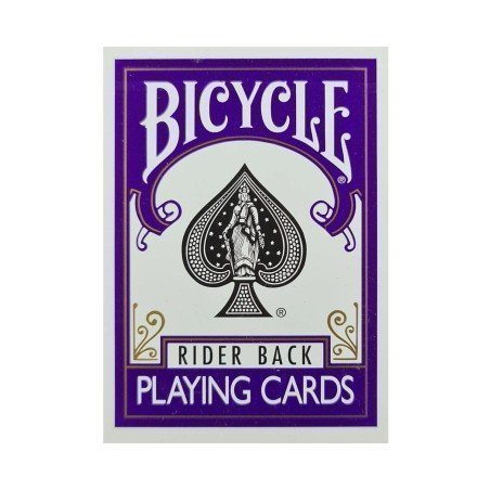 Bicycle Dorso Violeta - Carte Poker con Dorso Viola