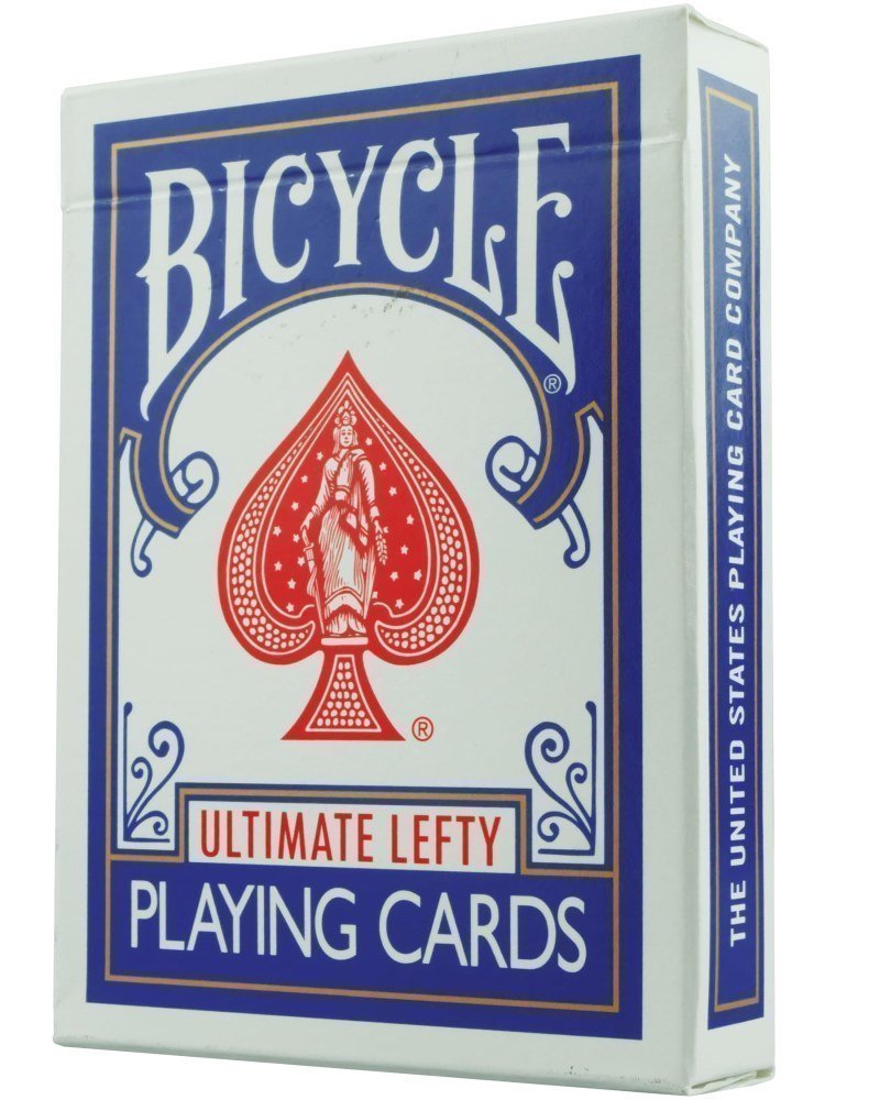 Bicycle Ultimate Lefty Bleu – Jeu de cartes