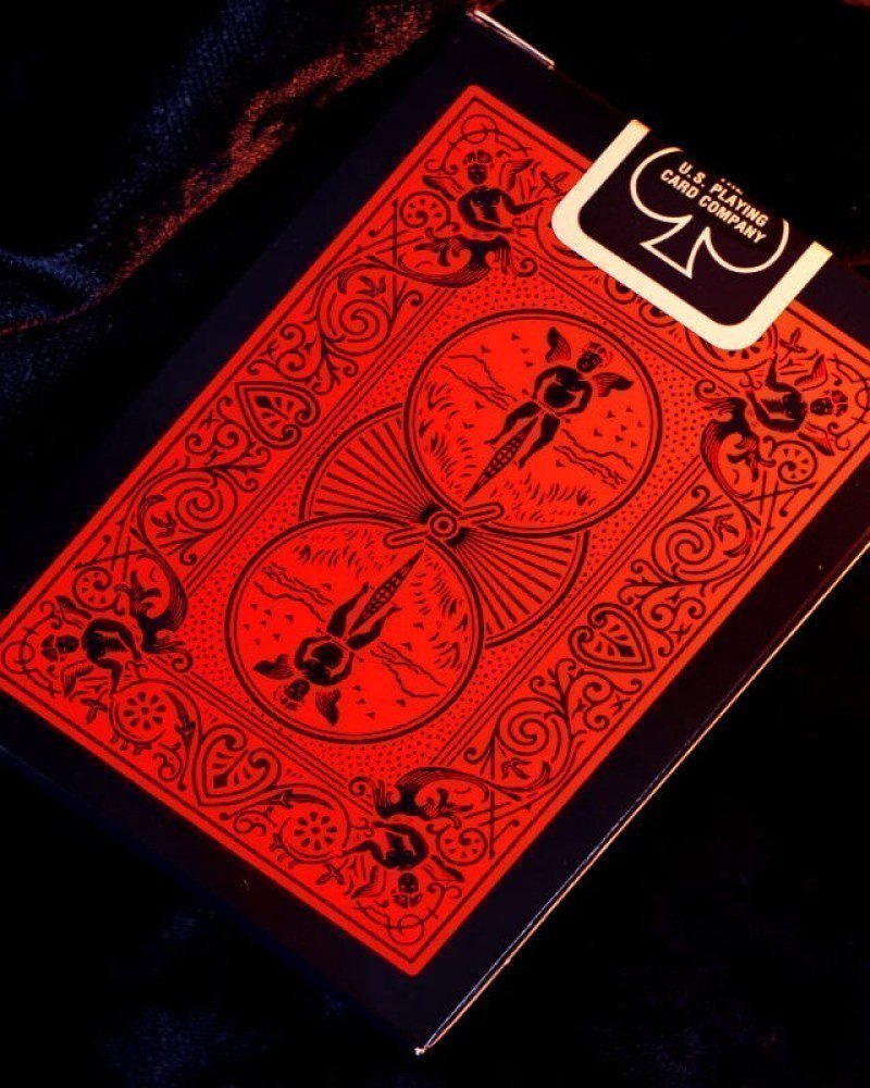 Bicycle Reverse Deck Rosso/Nero – Carte da Gioco - immagine 4 di 6