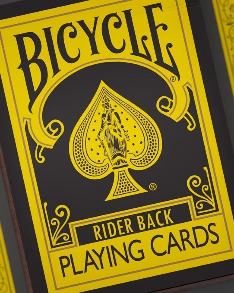 Bicycle Reverse Deck Giallo/Nero – Carte da Gioco - immagine 4 di 8