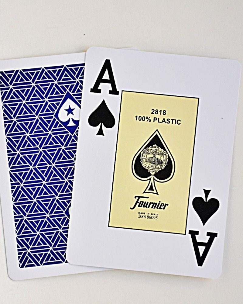 Fournier 100% Plastic EPT – Blue Poker Cards