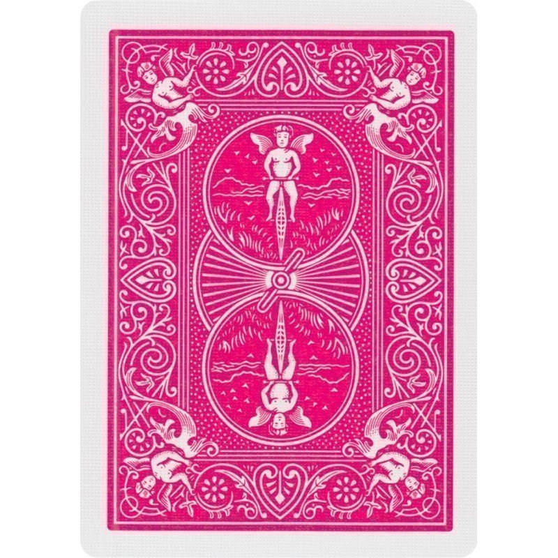 Bicycle Rückseite Fuchsia-Rosa – Spielkarten - Bild 2 von 2