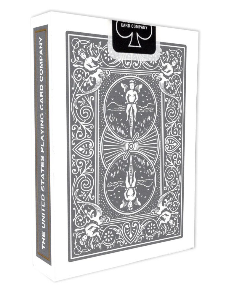 Bicycle Dos Gris – Jeu de cartes - image 2 sur 2