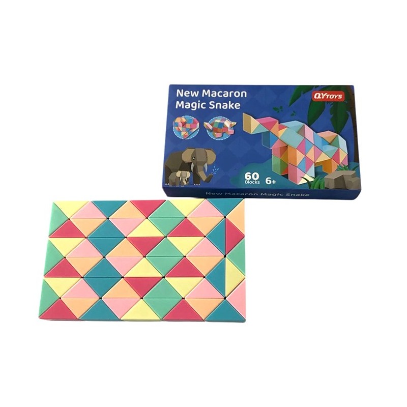 QiYi Magic Snake 60 bloques verde - imagen 2 de 3
