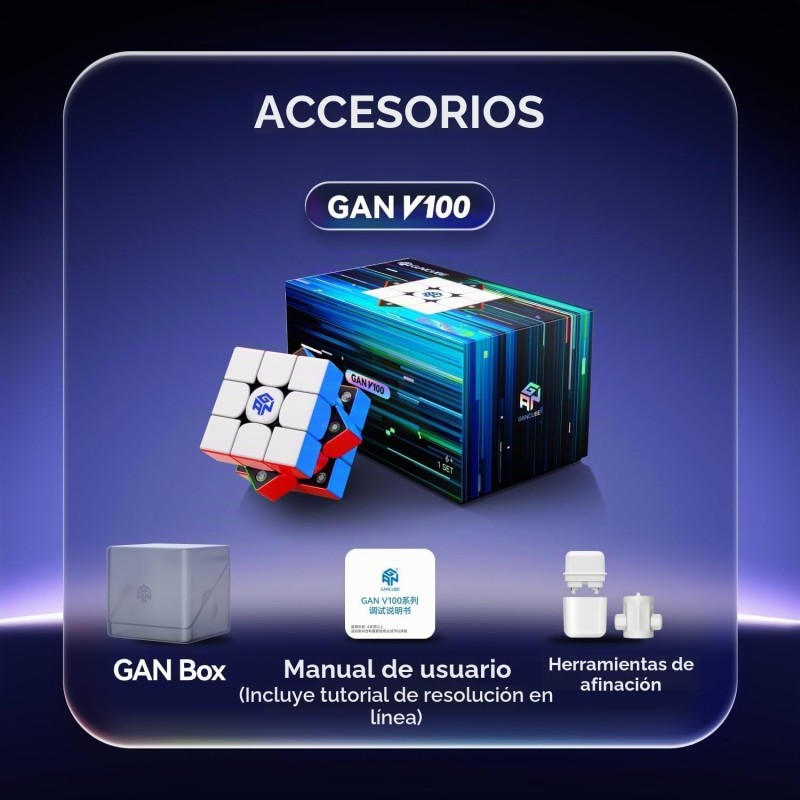 GAN V100 Leap 3x3 Ball-Core | The Joker House - image 9 sur 9