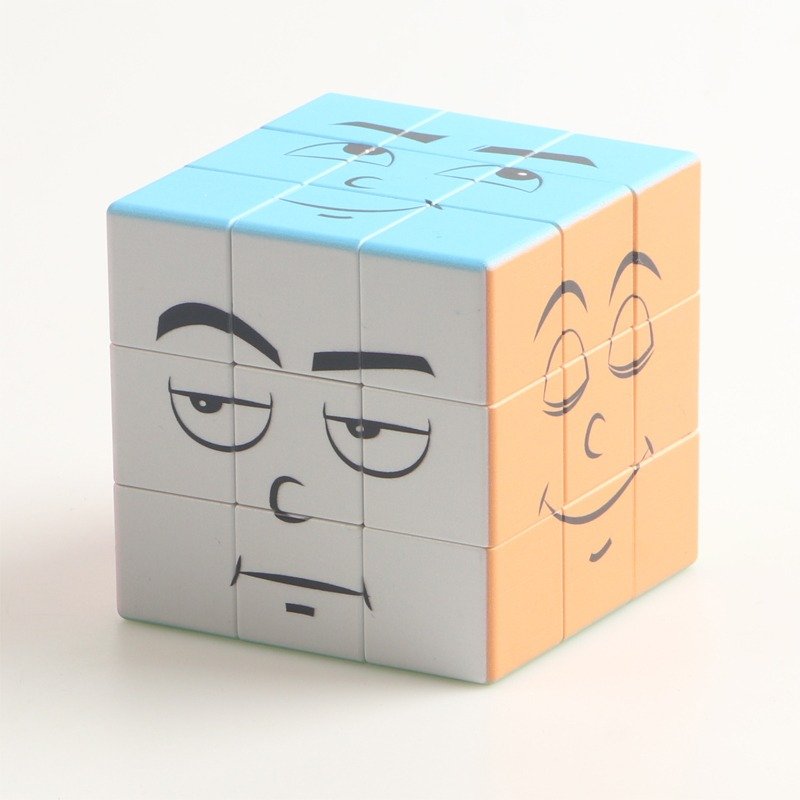 Ziina emoji cube 3x3 stickerless | The Joker House