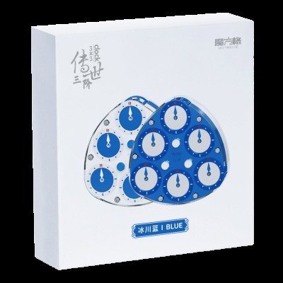 QiYi Clock 3x3 Magnetique Glacier Blue | Joker House - image 4 sur 4