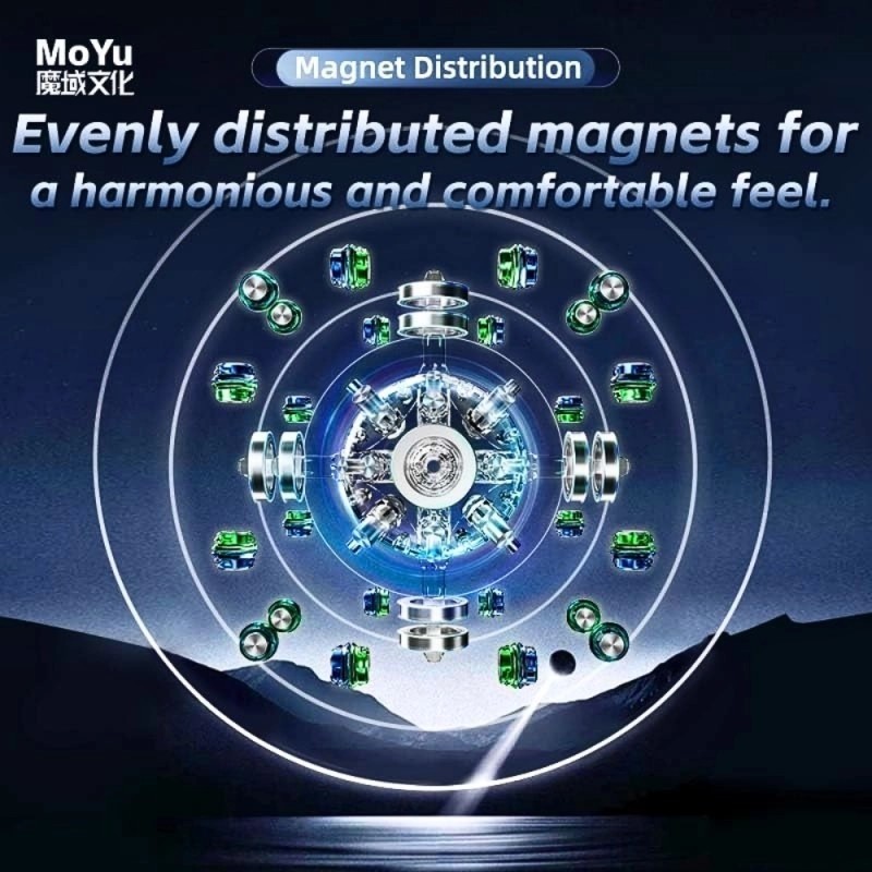 MoYu WeiLong V11 MagLev Ball-Core UV | Joker House - image 9 of 10