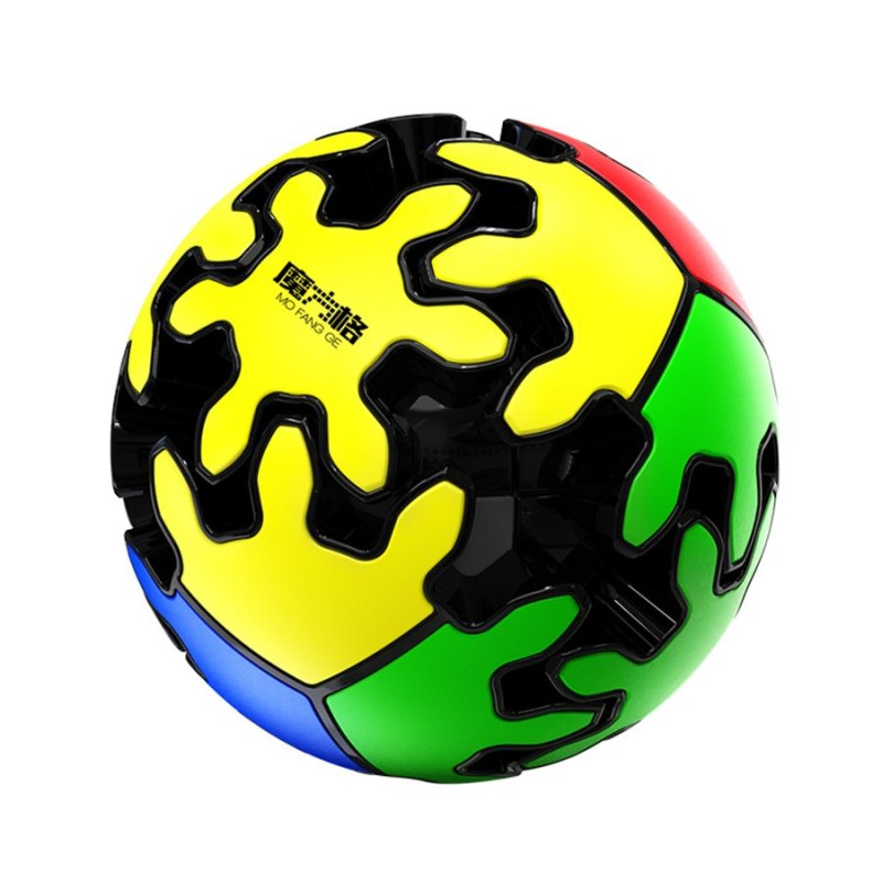 QiYi 2x2 Gear Ball Tiled Esfera Com Engrenagens