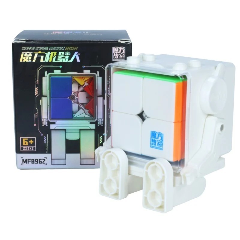 MoYu MeiLong 2x2 Stickerless — Boîte Robot Display - image 2 sur 4