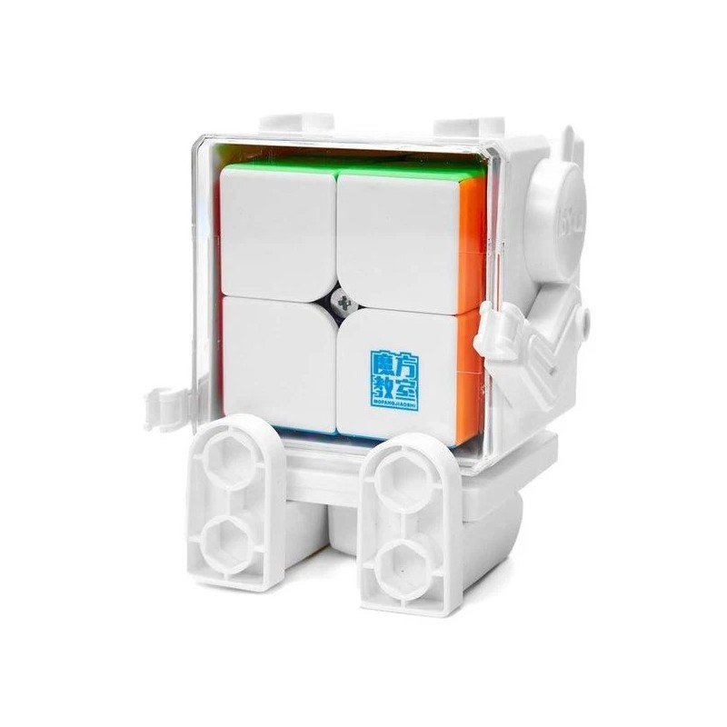 MoYu MeiLong 2x2 Stickerless — Caja Robot Display