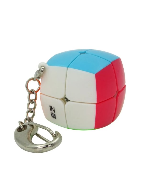 QiYi 2x2 Mini Pillowed Keyring | The Joker House