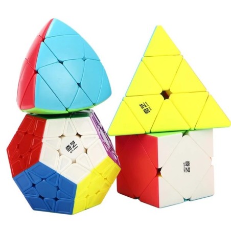 Pack QiYi 4 Cubos No NxN Stickerless