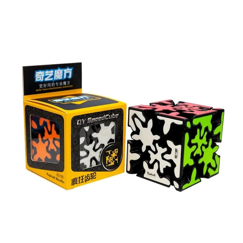 QiYi Crazy Gear Cube 3x3 | The Joker House - image 2 sur 3