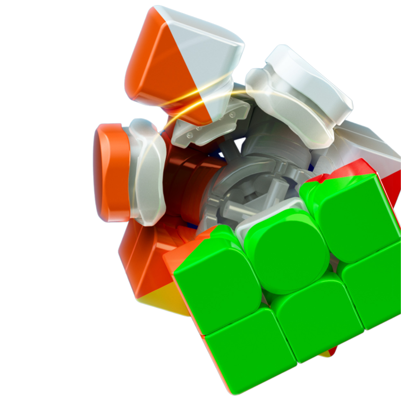 QiYi Warrior M Pro 3x3 magnetique stickerless - image 4 sur 5