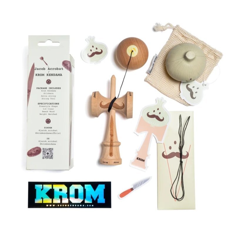 Krom Acrobat Kendama Signature Jacob Grégoire | Freestyle - image 4 sur 6