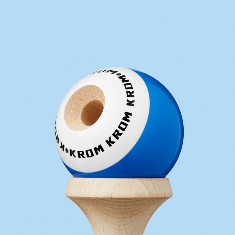 Krom POP LOL Bleu foncé Kendama Initiation | Forme CK - image 5 sur 6