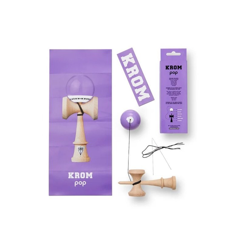 Krom POP LOL Lavanda Kendama Iniciación | Forma CK - imagen 3 de 8