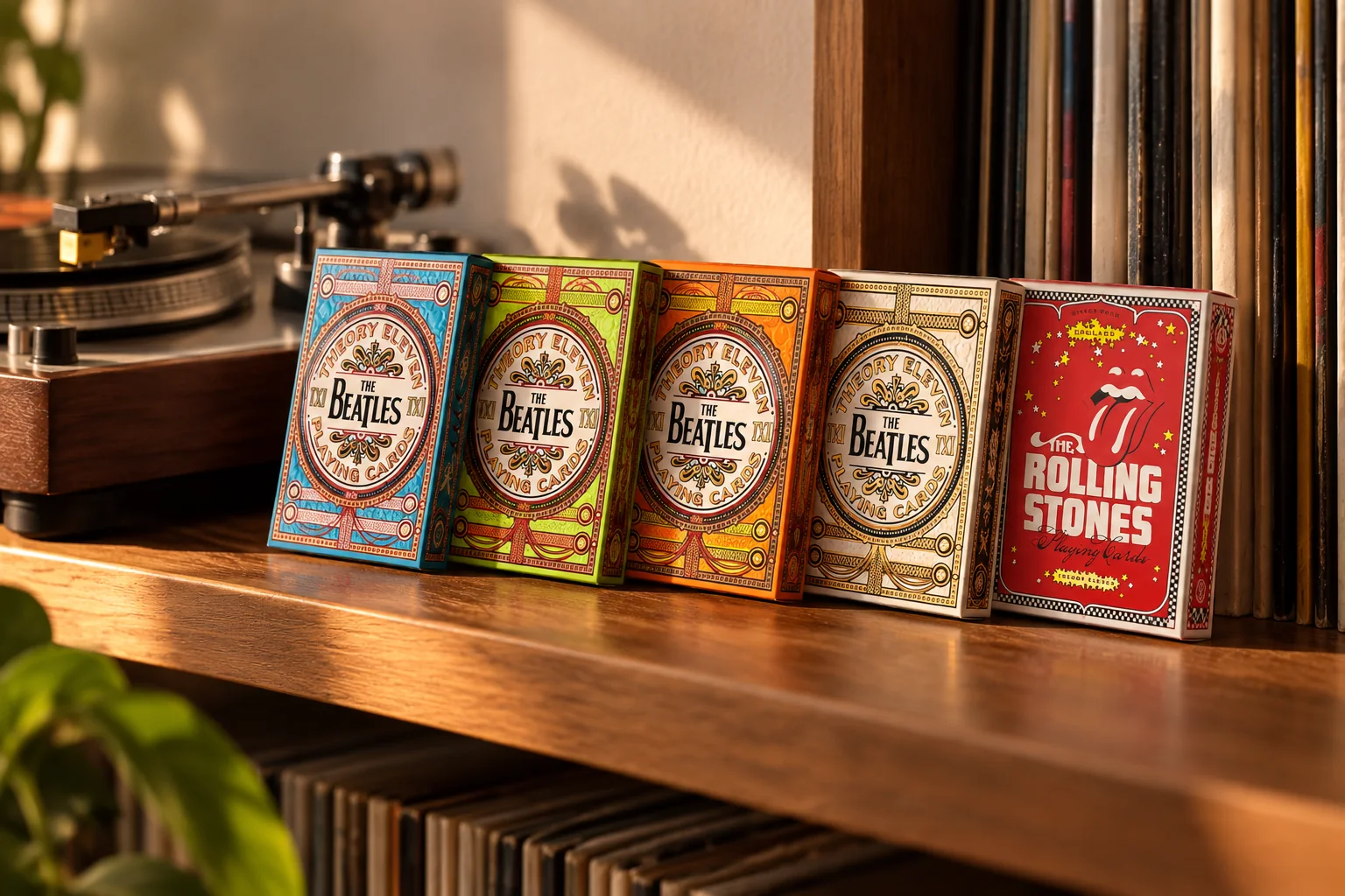 Barajas de cartas The Beatles y de música: guía y ediciones
