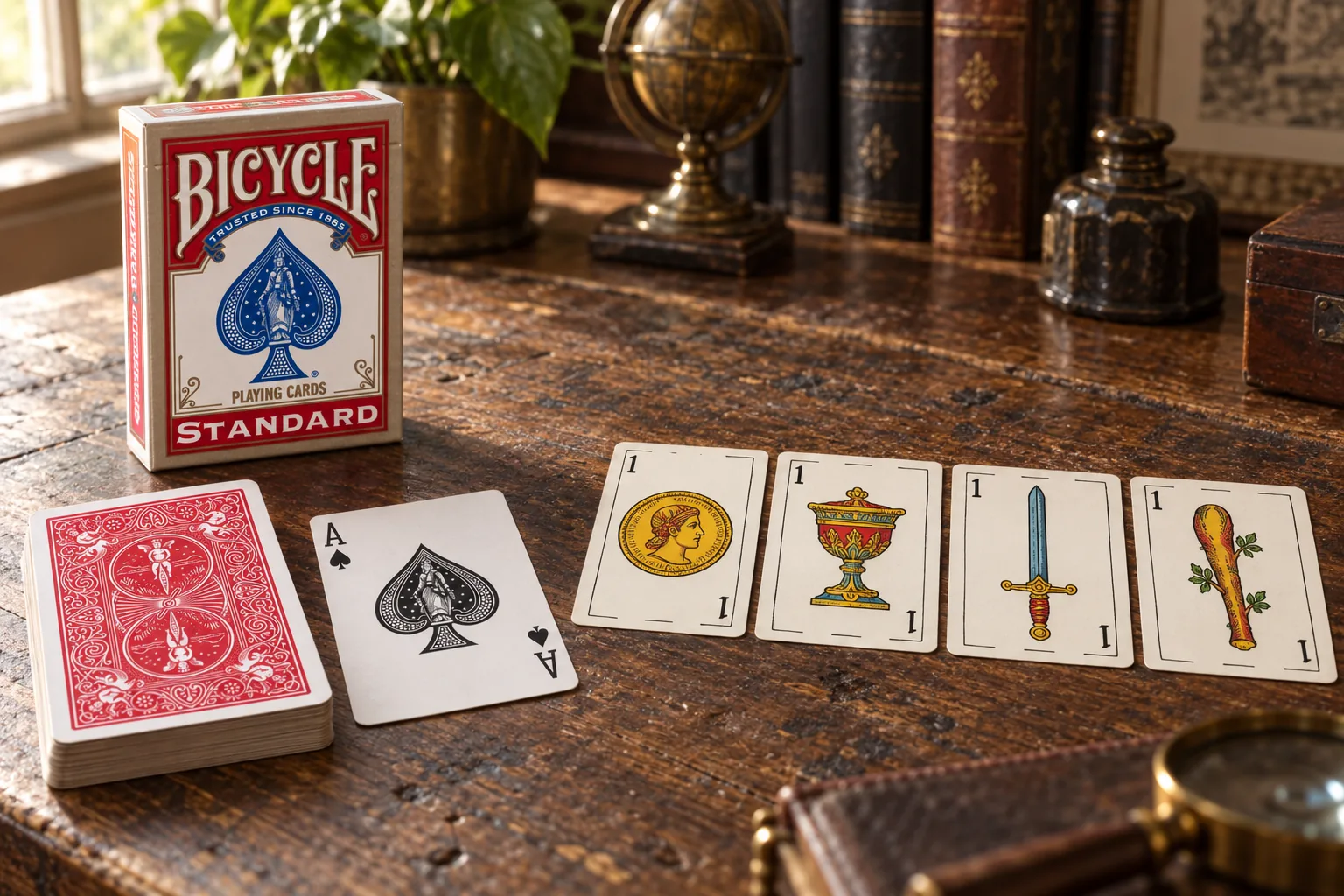 Types of playing card decks: French, Spanish, German and more