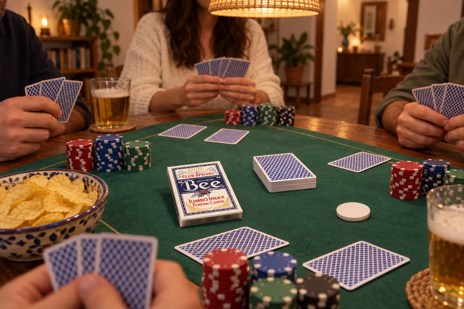 Serata poker a casa: guida completa con kit, bui e premi
