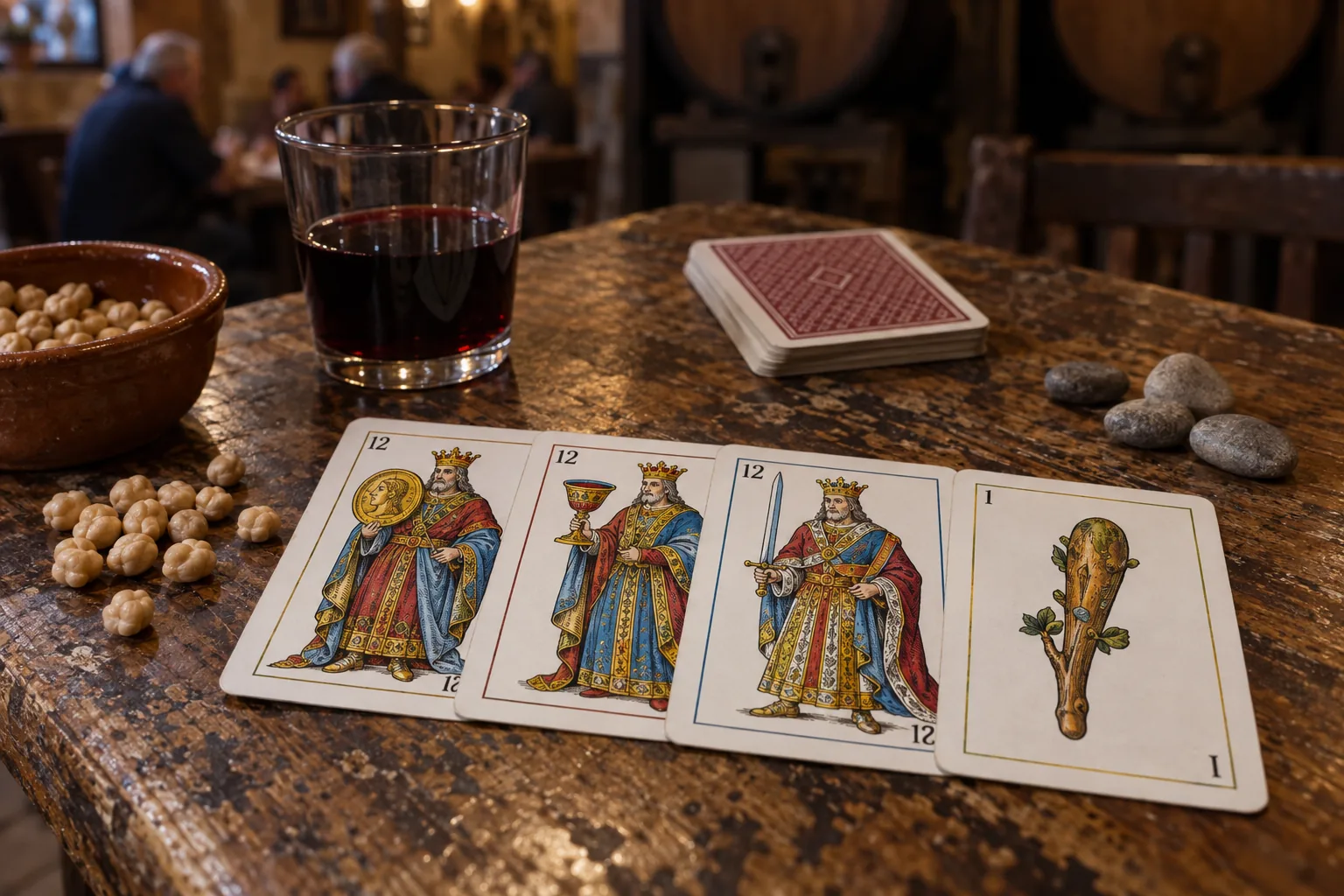 Mus: das spanische Kartenspiel erklärt