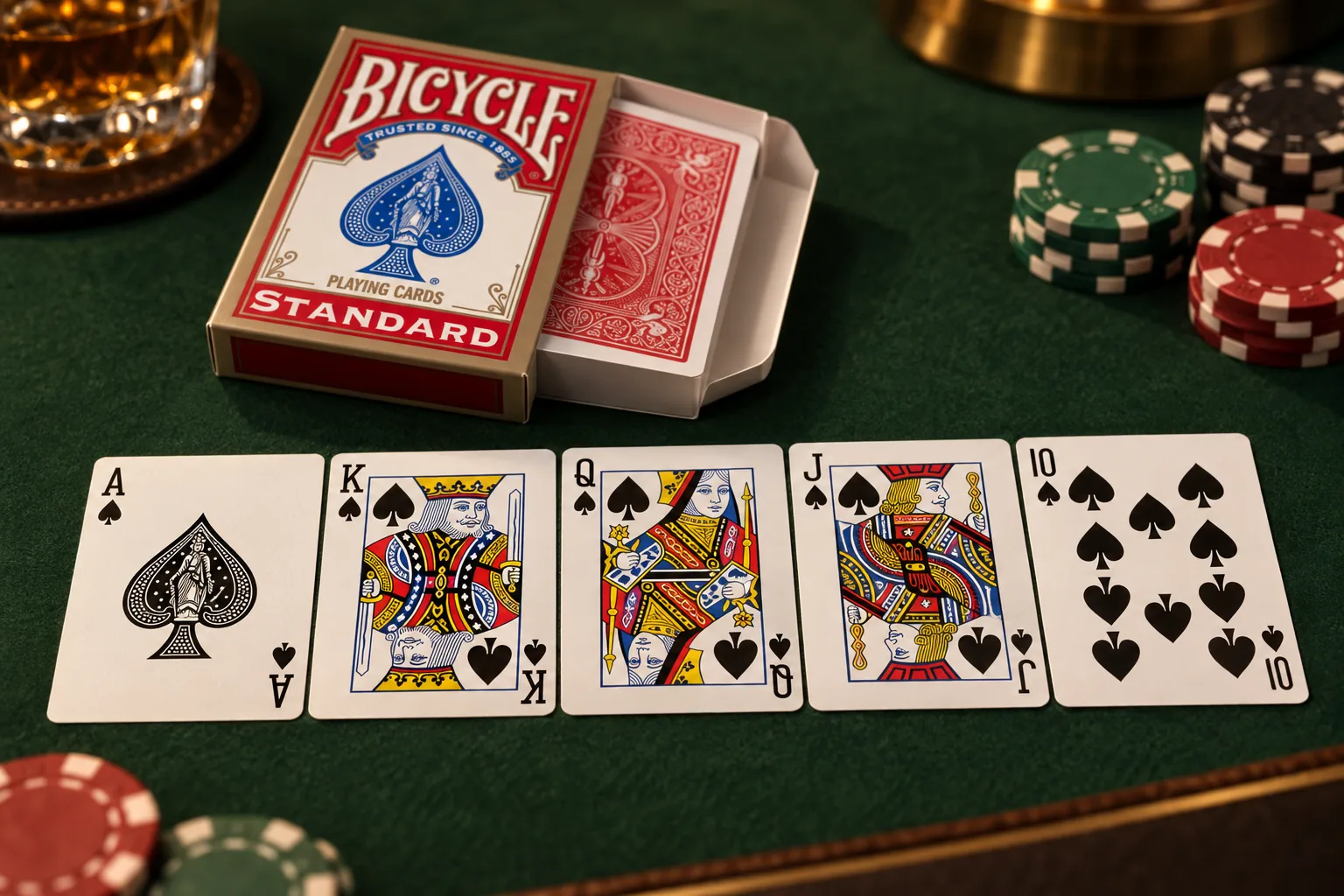 Valore delle carte da poker: ordine, asso e semi